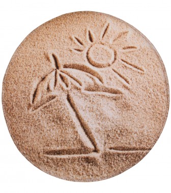 Badteppich rund Sunshine Ø 80 cm