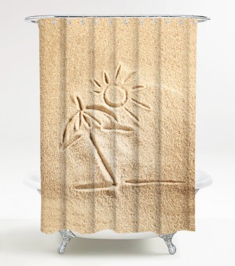 Duschvorhang Sunshine 180 x 200 cm