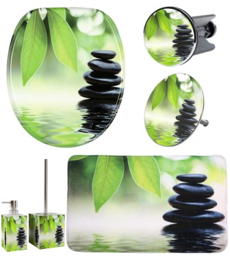 6-teiliges Badezimmer Set Harmony