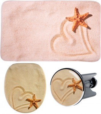 3-teiliges Badezimmer Set Sandy