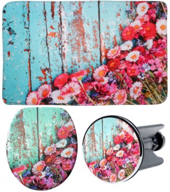 3-teiliges Badezimmer Set Spring