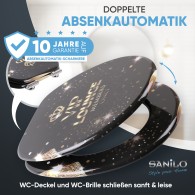 WC-Sitz mit Absenkautomatik VIP Lounge - Premium Toilettendeckel direkt vom Hersteller