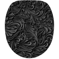 WC-Sitz Floral - Premium Toilettendeckel direkt vom Hersteller