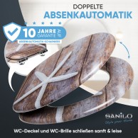 WC-Sitz mit Absenkautomatik Bahia - Premium Toilettendeckel direkt vom Hersteller