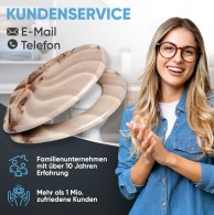 WC-Sitz mit Absenkautomatik Sanibel - Premium Toilettendeckel direkt vom Hersteller