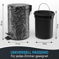 Kosmetikeimer Floral 3 Liter