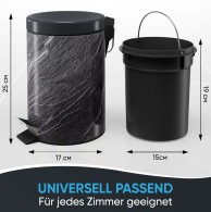 Kosmetikeimer Granit 3 Liter