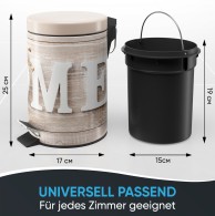 Kosmetikeimer Home 3 Liter