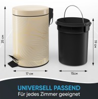 Kosmetikeimer Hosta 3 Liter