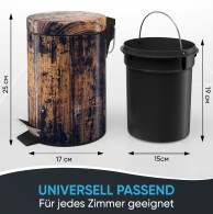 Kosmetikeimer Vintage 3 Liter