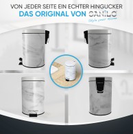 Kosmetikeimer Marmor 3 Liter