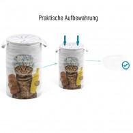 Wäschekorb Shower Cat