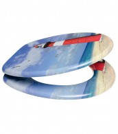 WC-Sitz Leuchtturm - Premium Toilettendeckel direkt vom Hersteller