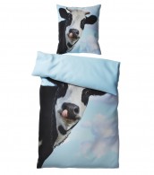 Bettwäsche Kuhkopf 135 x 200 cm