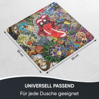 Badematte Graffiti 53 x 53 cm