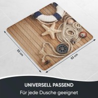 Badematte Maritime 53 x 53 cm