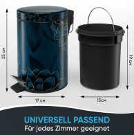 Kosmetikeimer Dahlien 3 Liter