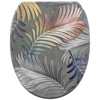 WC-Sitz mit Absenkautomatik und Schnellverschluss Farn - Premium Toilettendeckel direkt vom Hersteller