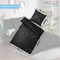 Bettwäsche Floral 135 x 200 cm