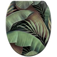 WC-Sitz mit Absenkautomatik und Schnellverschluss Jungle - Premium Toilettendeckel direkt vom Hersteller