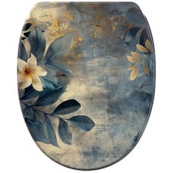 WC-Sitz mit Absenkautomatik und Schnellverschluss Lilybud - Premium Toilettendeckel direkt vom Hersteller