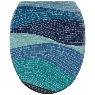 WC-Sitz mit Absenkautomatik und Schnellverschluss Marin - Premium Toilettendeckel direkt vom Hersteller