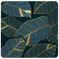 Badematte Monstera 53 x 53 cm
