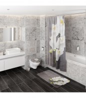 6-teiliges Badezimmer Set Pretty
