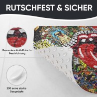 Badematte Graffiti 53 x 53 cm