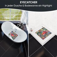 Badematte Graffiti 53 x 53 cm