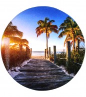 Badteppich rund Fort Lauderdale Ø 80 cm