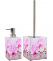 6-teiliges Badezimmer Set Blooming