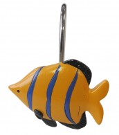 12 Duschvorhangringe Ocean