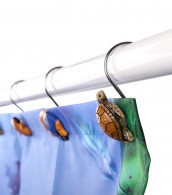 12 Duschvorhangringe Ocean