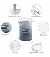 Wäschekorb Black Stones