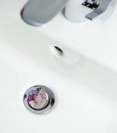 3-teiliges Badezimmer Set Flieder