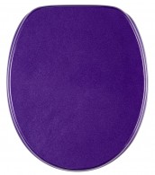 WC-Sitz Glitzer Lila - Premium Toilettendeckel direkt vom Hersteller