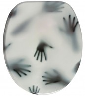 WC-Sitz mit Absenkautomatik Shadow Hands - Premium Toilettendeckel direkt vom Hersteller