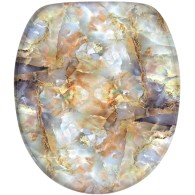 WC-Sitz Marmor Braun - Premium Toilettendeckel direkt vom Hersteller